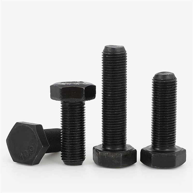 M8M10b-22*1/1.25/2 10.9级细牙外六角幼牙螺丝细丝细扣外六方螺