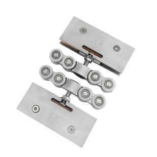 15mm 玻璃门吊轮移动门平移门吊趟推拉y门滑轮淋浴房厨房吊滑门12