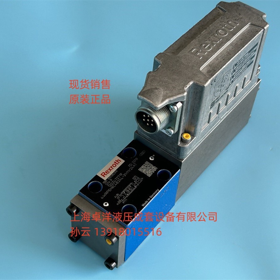现货销售REXROTH产品 R901382333  4WRPEH6C4B40L-3X/M/24F1