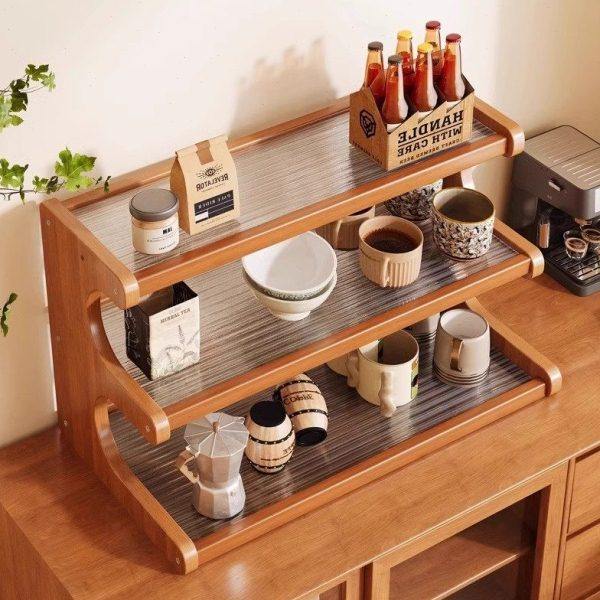 桌面杯子收纳置物架公室工位桌上整理餐桌台面多层水杯小型架子,收纳整理,阳台置物架,淘宝优惠券,粉丝福利购,淘宝优惠卷