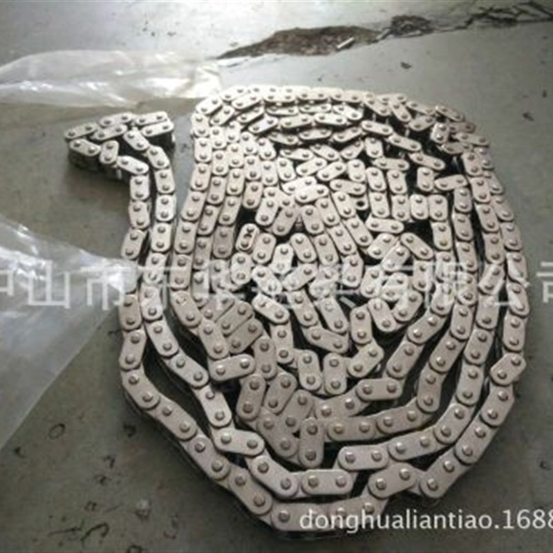 C06BC08BC12BC10A C12A C1A6A C10B-G2镀镍直板链条C型5分橡胶链