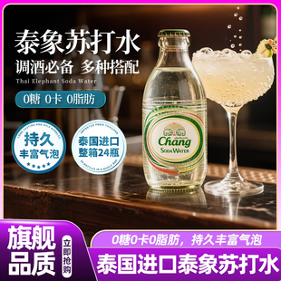 山姆达泰国大象气泡水整箱进口无糖饮料解腻泰象苏打水旗舰店