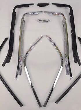 适用E 春天 冲刺 0 黑化黑色亮黑哑黑电镀 边条 装