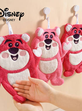 ney挂式珊瑚绒擦手巾柔软吸水速干家用手帕毛巾