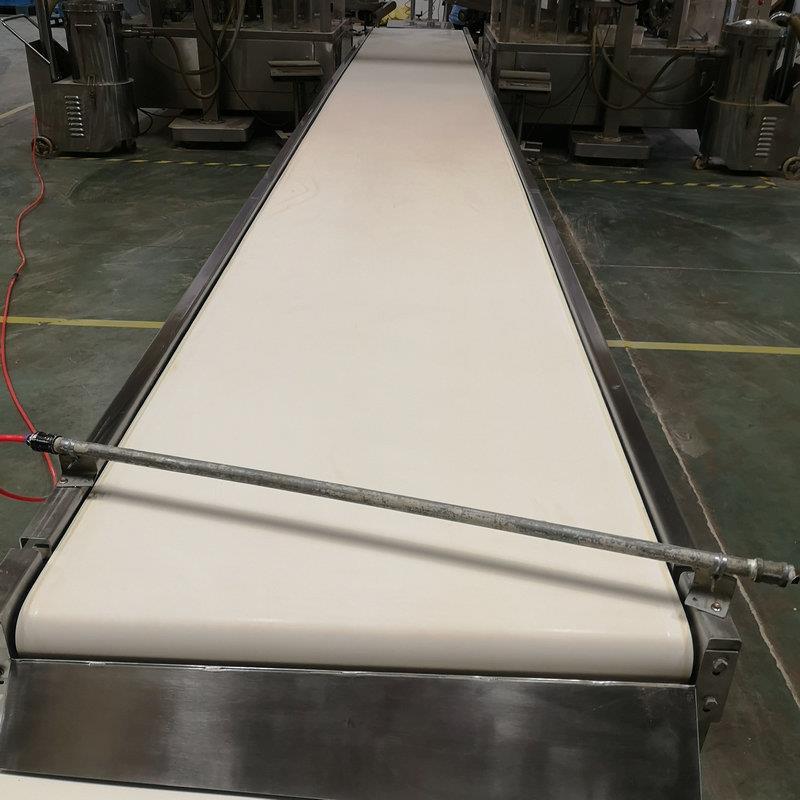 厂家生产食品皮带输送机爬坡皮带流水线送料机直行传送带流水线