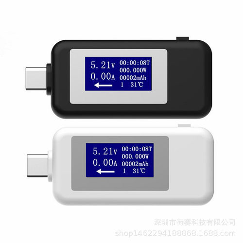 Type-c测试仪多功能usb充电器检测仪直流数显电压电流表KWS-1802C