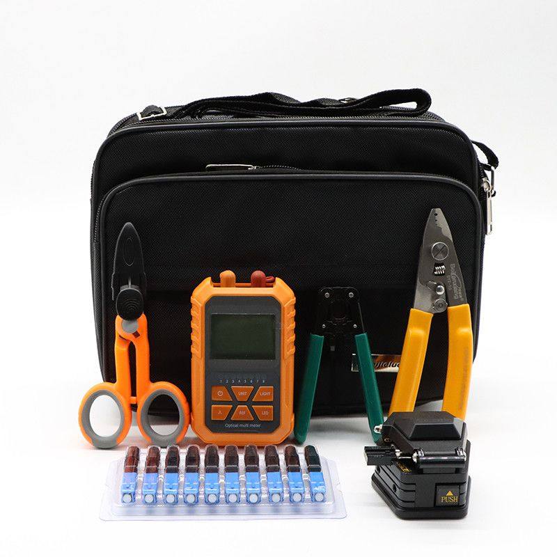 光纤熔接机套装FTTH冷接光纤入户光纤切割刀光功率计一体机冷接子