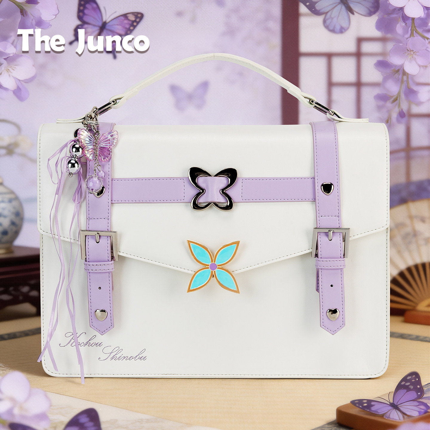 官方正品鬼灭之刃痛包蝴蝶忍周边双肩斜挎2026新款大容量托特包女,箱包皮具/热销女包/男包,通用款女包,淘宝优惠券,粉丝福利购,淘宝优惠卷