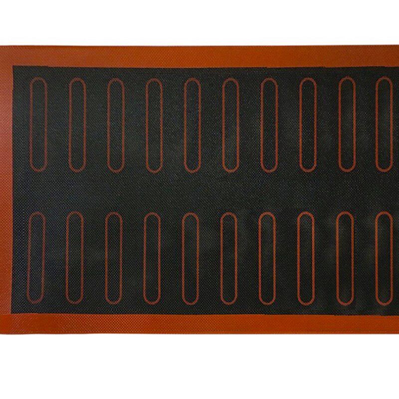 闪电泡芙模具手指饼干商用烤盘食品级硅胶垫耐高温不沾镂空烤垫