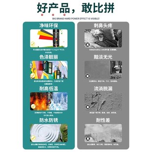 自喷漆防锈金属漆防腐黑色白色家用免除锈K汽车自动手摇耐高温油