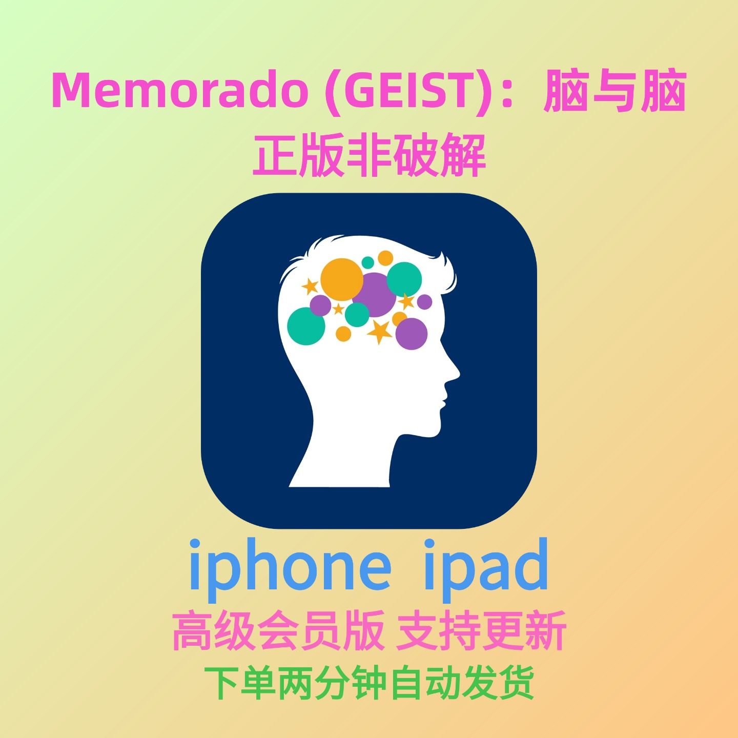 Memorado (GEIST)：脑与脑