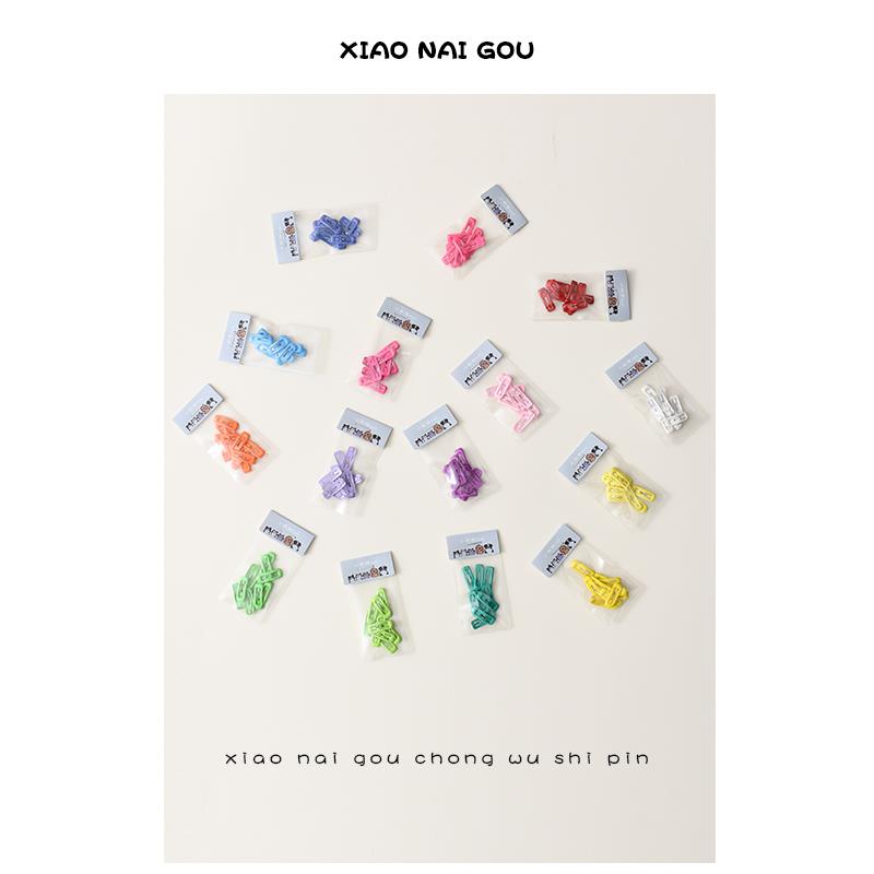 迷你狗狗BB夹发卡宠物鼻梁夹约克夏夹子头饰马尔济斯卡子小狗发夹