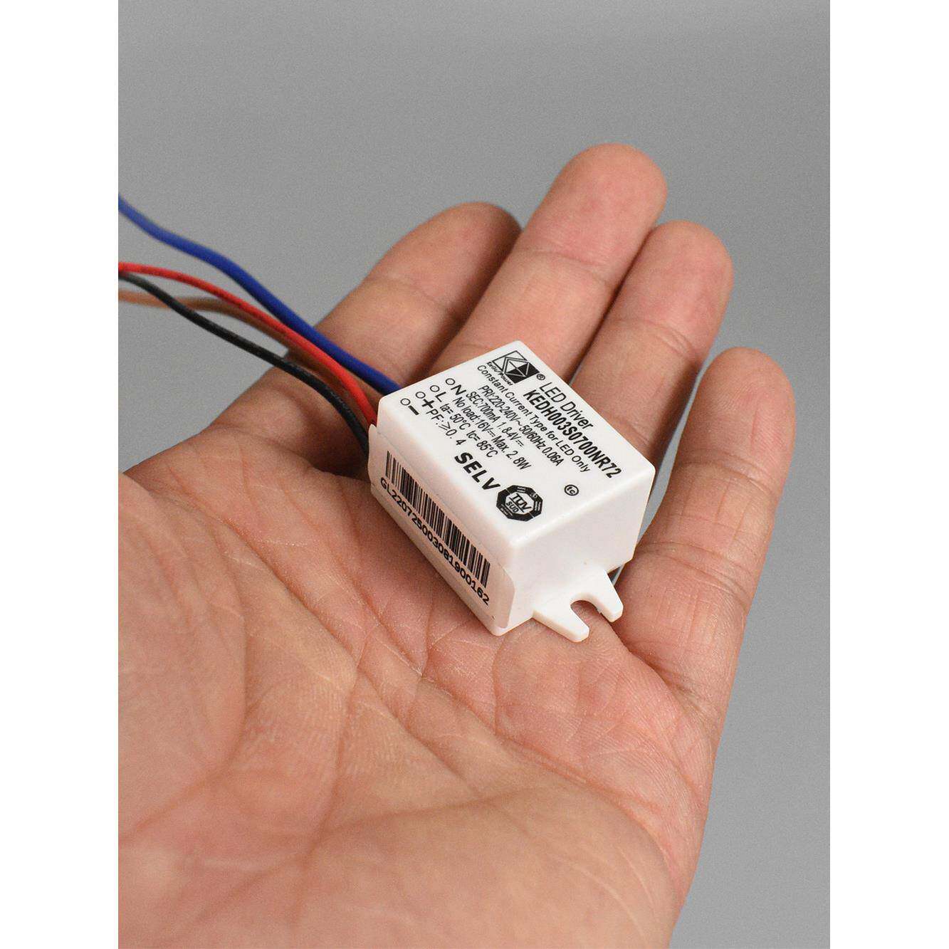 内置迷你单颗3V灯珠变压器 LED拇指电源 300mA 350mA 500mA 600mA