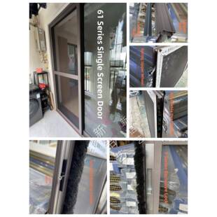 定制落地纱门金刚网纱门纱窗防蚊防鼠防盗推拉门铝合金砂门