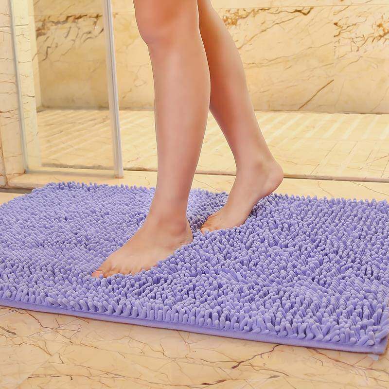 雪尼尔地垫门垫脚垫家用进门垫卧室化妆室浴室防滑垫门口吸水地毯