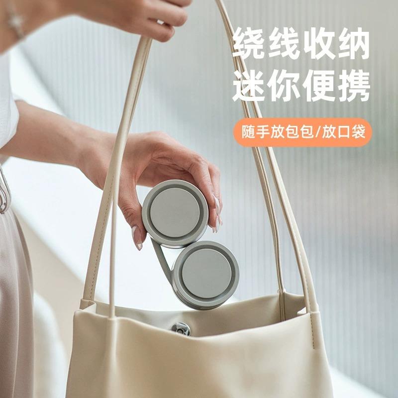 kinscoter 挂脖风扇便携收纳颈脖子懒人充电无叶小风扇迷你静音