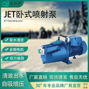 60V自吸泵农用家用卧式 JET高扬程48 喷射泵无堵塞抽水增压泵