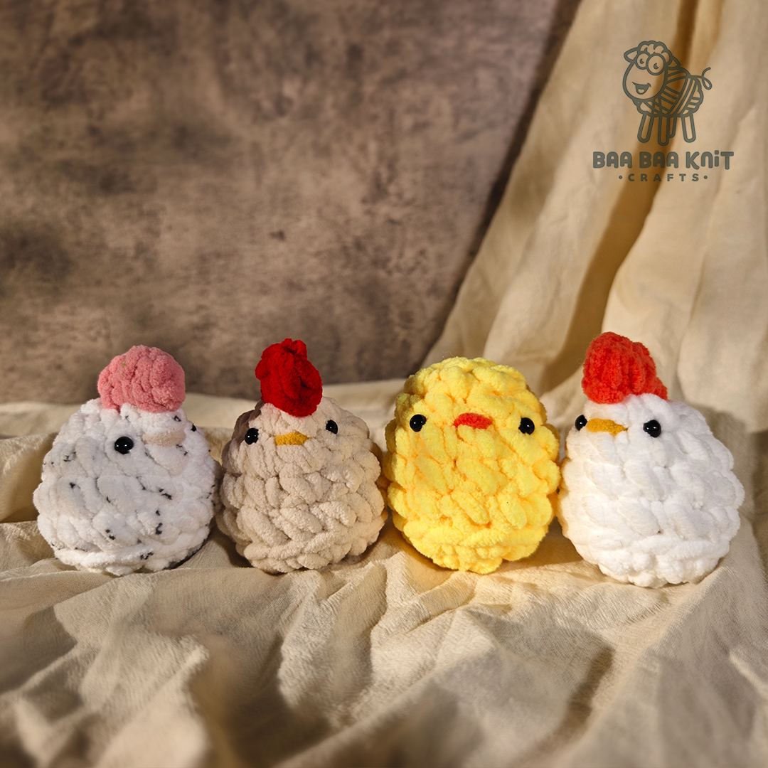 【成品】星露谷小鸡手工玩偶挂件