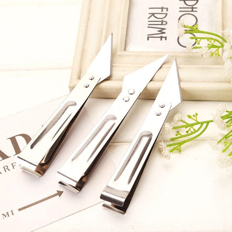 家用不锈铁拔毛神器连根拔起鸡鸭扒鸡毛拔毛猪毛夹子鸭毛用品镊子