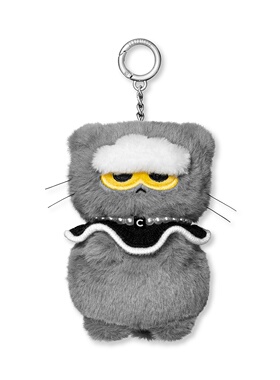 ZOA毛绒挂件钥匙扣权志龙手机配件挂饰少女时尚多功能通用