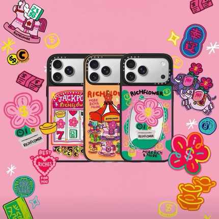 有钱花第二弹手机壳苹果17ProMax适用iPhone16Pro马年春节可爱卡通15新年爆款14防摔保护套13硬壳12