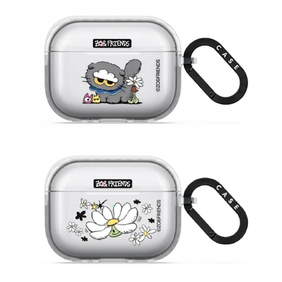 权志龙ZOA猫系列耳机保护套苹果 AirPods Pro 3适用于AirPods 4可爱卡通Airpods 3透明耳机保护套AirPods软壳