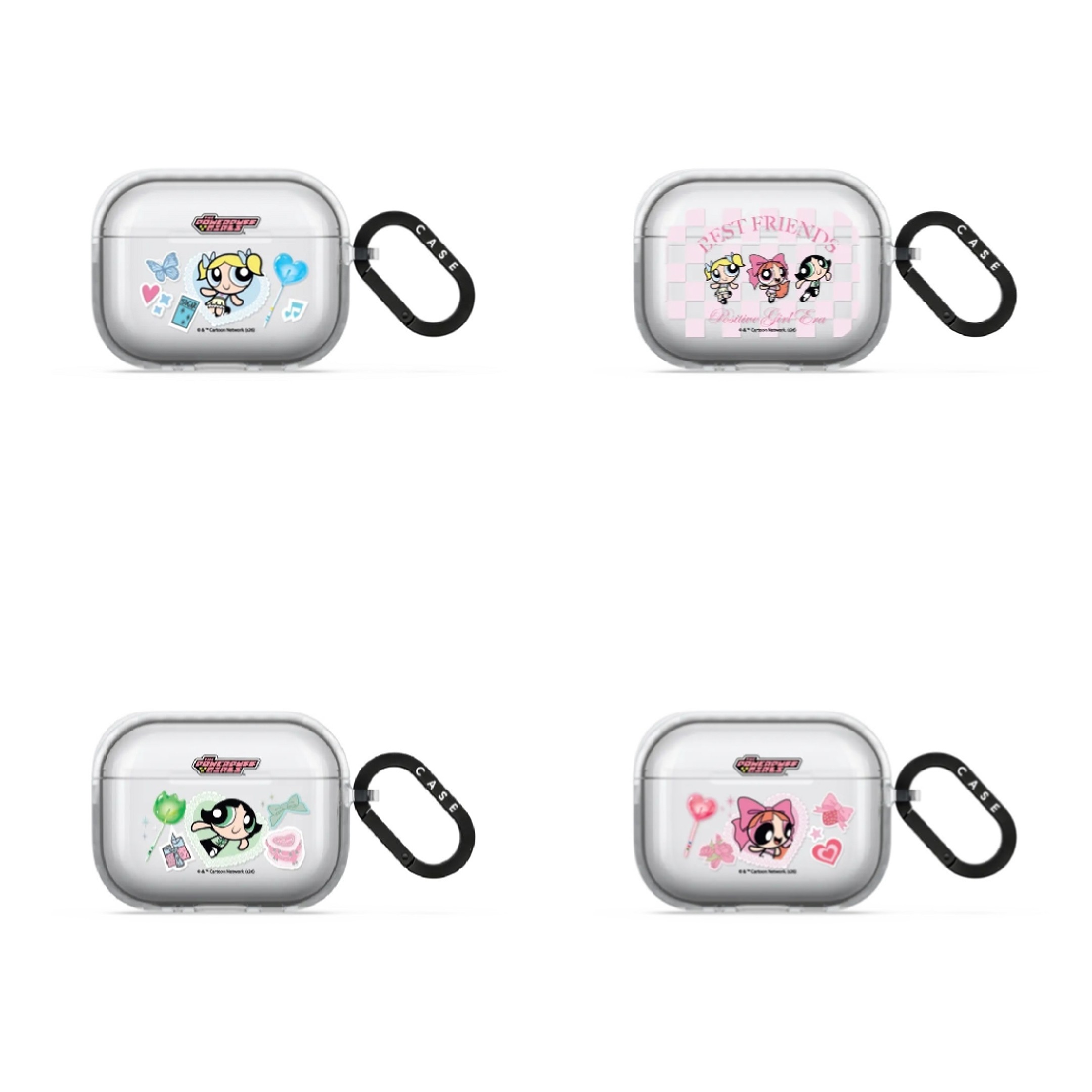 多巴胺小女警系列耳机保护套苹果 AirPods Pro 3适用AirPods 4可爱卡通Airpods 3透明耳机保护套AirPods软壳,3C数码配件,耳机保护套,淘宝优惠券,粉丝福利购,淘宝优惠卷