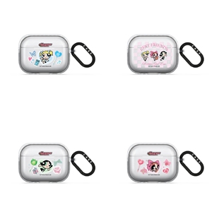 多巴胺小女警系列耳机保护套苹果 AirPods Pro 3适用AirPods 4可爱卡通Airpods 3透明耳机保护套AirPods软壳
