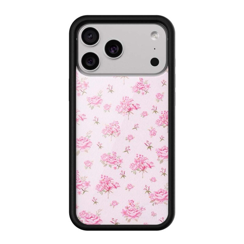 WF手机壳粉色勿忘我栀子花适用苹果17promax手机壳iPhone16/15/14/13防摔三星sumsungS26U/S25/S24/S23海豚