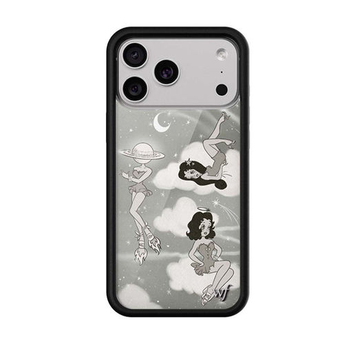 Rachel Sennot星夜女孩WF联名手机壳适用苹果17/iPhone16/15/14/13/12Pro甜酷彩色/粉/红/白底波点防摔保护套