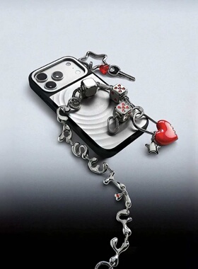 GD权志龙金属C链手链手机挂链珍珠精美饰品时尚潮牌手机挂饰