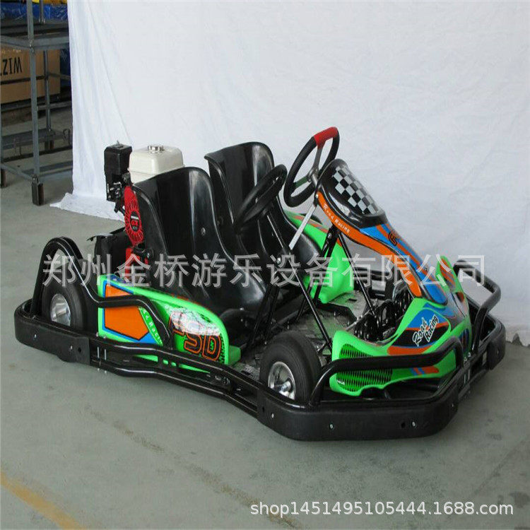 销售儿童成人款卡丁车设备小型户外游乐场竞技比赛全套汽油卡丁车