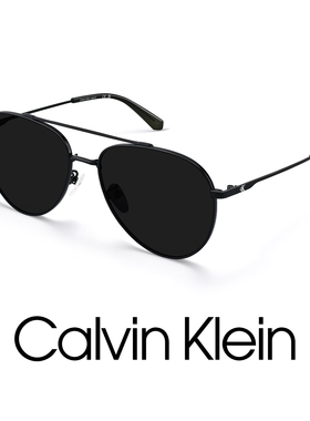 ck墨镜女2026新款复古飞行员防紫外线偏光太阳镜男CKJ26218SPLB