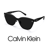 ck墨镜女猫眼2026复古偏光太阳镜防晒高级感潮流男CKJ26220SLB