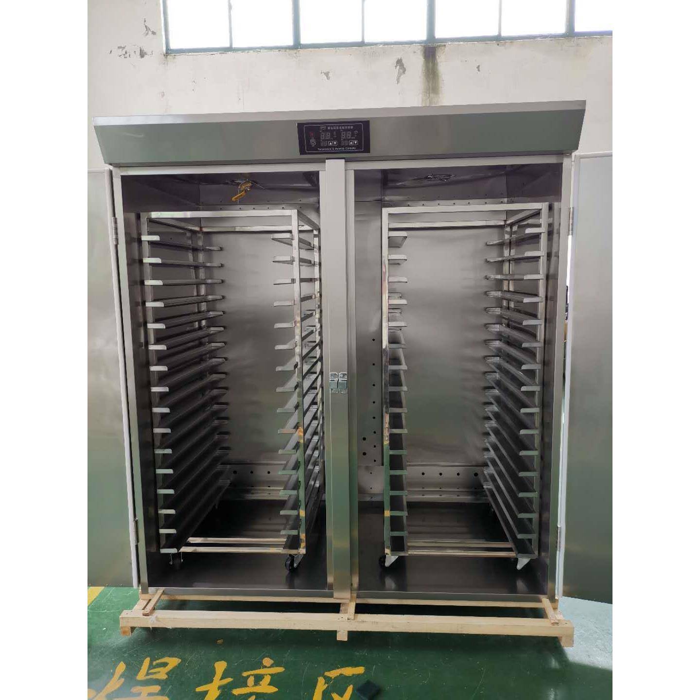 台车架16层32盘耐高温饼盘面包车架热风旋转炉推车不锈钢厂家