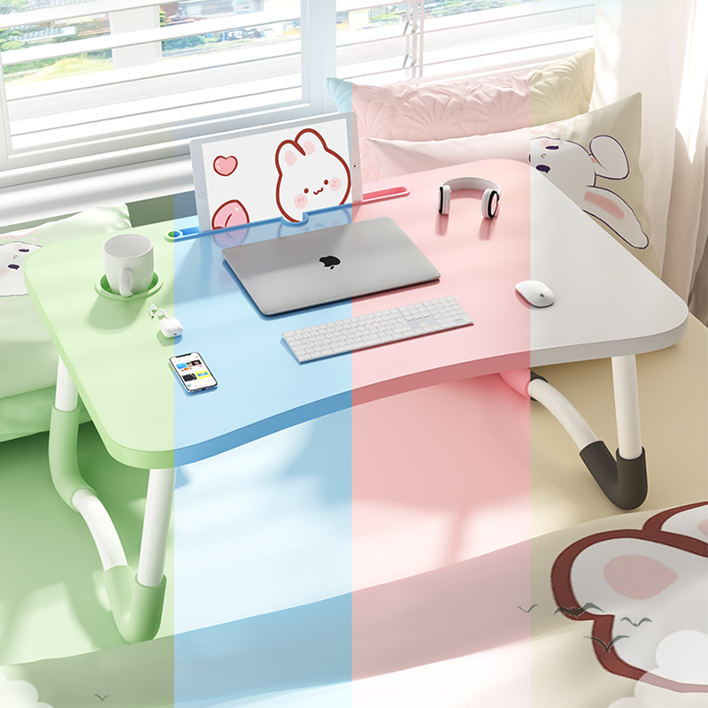 多巴胺床上小桌子可折叠桌大学生宿舍上铺电脑桌儿童书桌飘窗简易