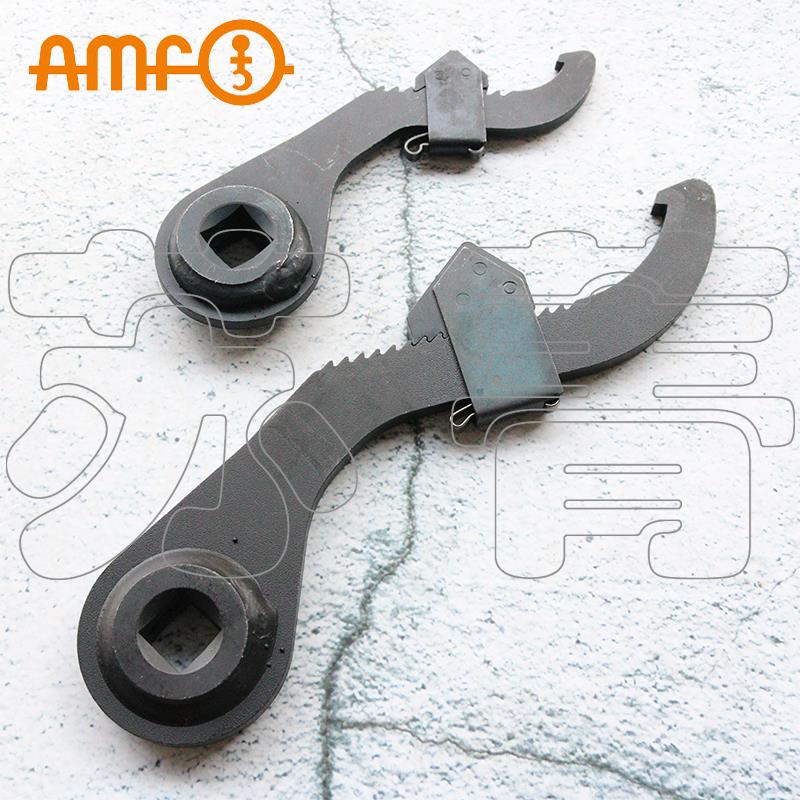 德国原装进口 AMF 可调节钩形扳手 带有方形销 用于配套扭矩扳手