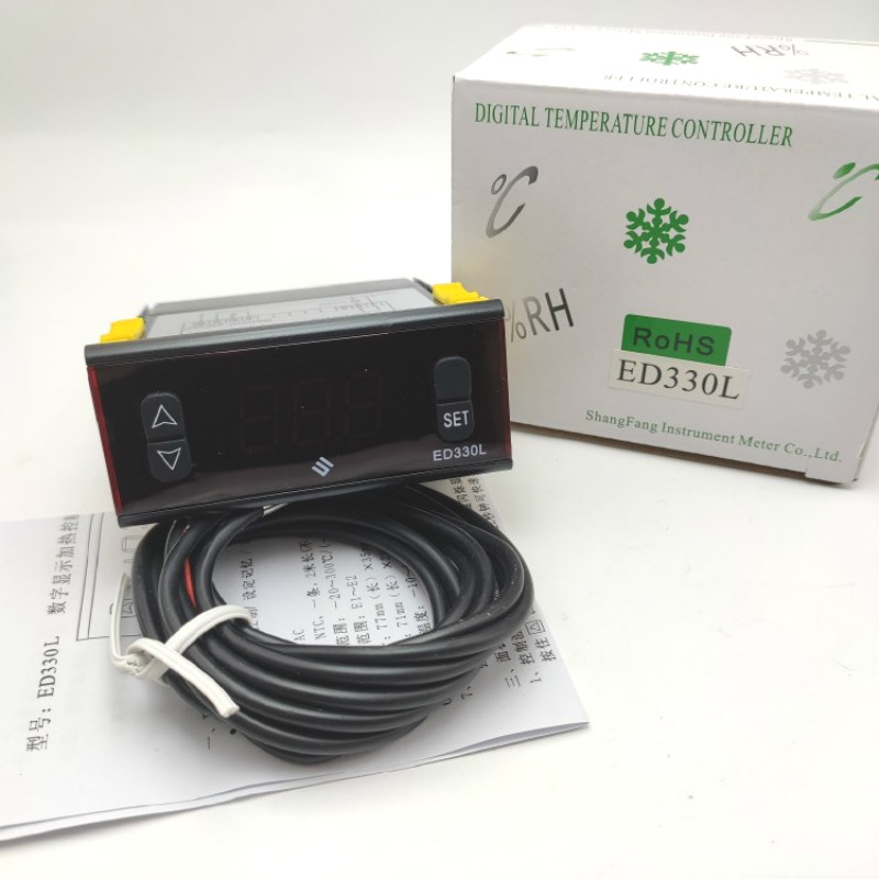 尚方ED330L电子显示数字温控220V智能恒温器加热280度微电脑温控
