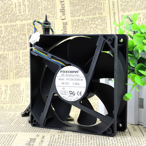 FOXCONN PV123812P2BF 00 12V 1.30A HP ML150 G3 服务器系统风扇