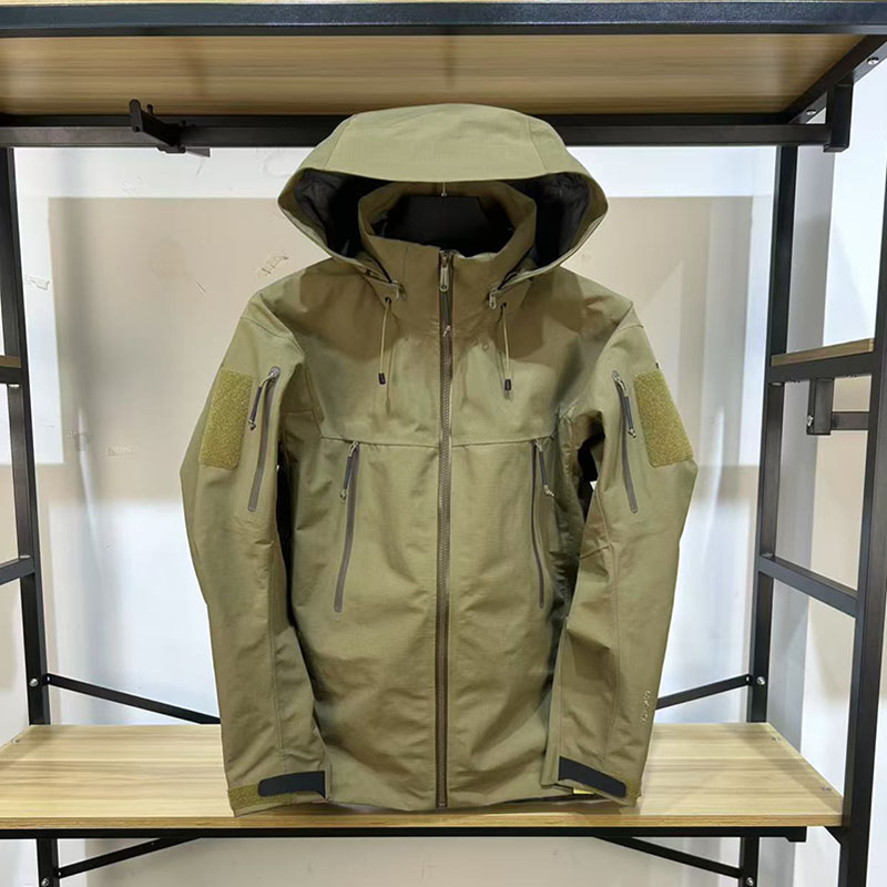 台州鸟家同款户外硬壳军鸟冲锋衣