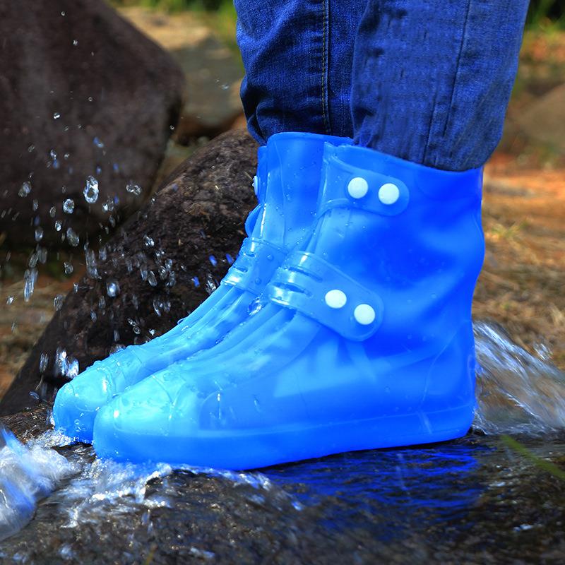 注塑鞋套防水雨天加厚防滑雨鞋耐磨雨鞋套成人防水鞋套儿童雨靴一