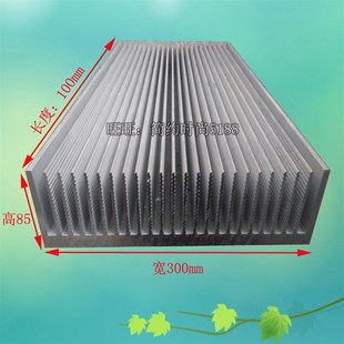 大功放散热片散热器铝型材散热器宽30D0高85长100mm长度可任意定