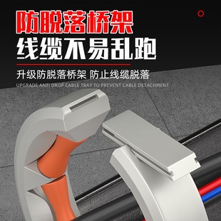 新款桥架放线神器桥架滑轮穿线辅助电缆J放线滑轮走线工具拉线神