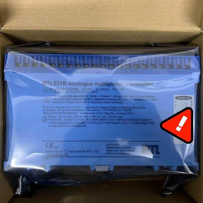 M丅L隔离式安全栅MTL831B 议价出售
