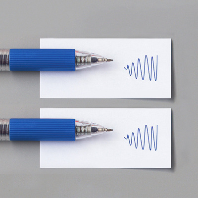 刷题笔AC1p751-按动笔黑色学生用考试顺滑水性笔圆珠笔签字