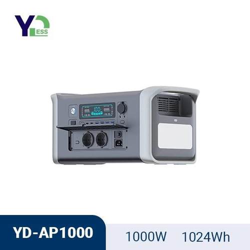 1000W大容量户外移动电源220V便携应急储能电源自驾露营首选