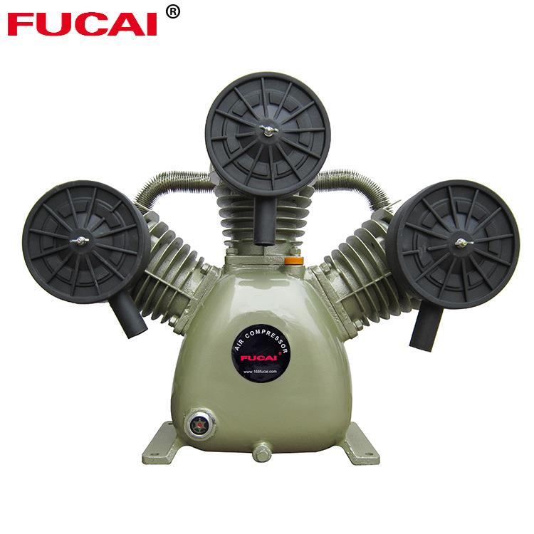 正品 功率7.5kw 排气量1立方 8bar 3缸90 活塞式中压空压机头