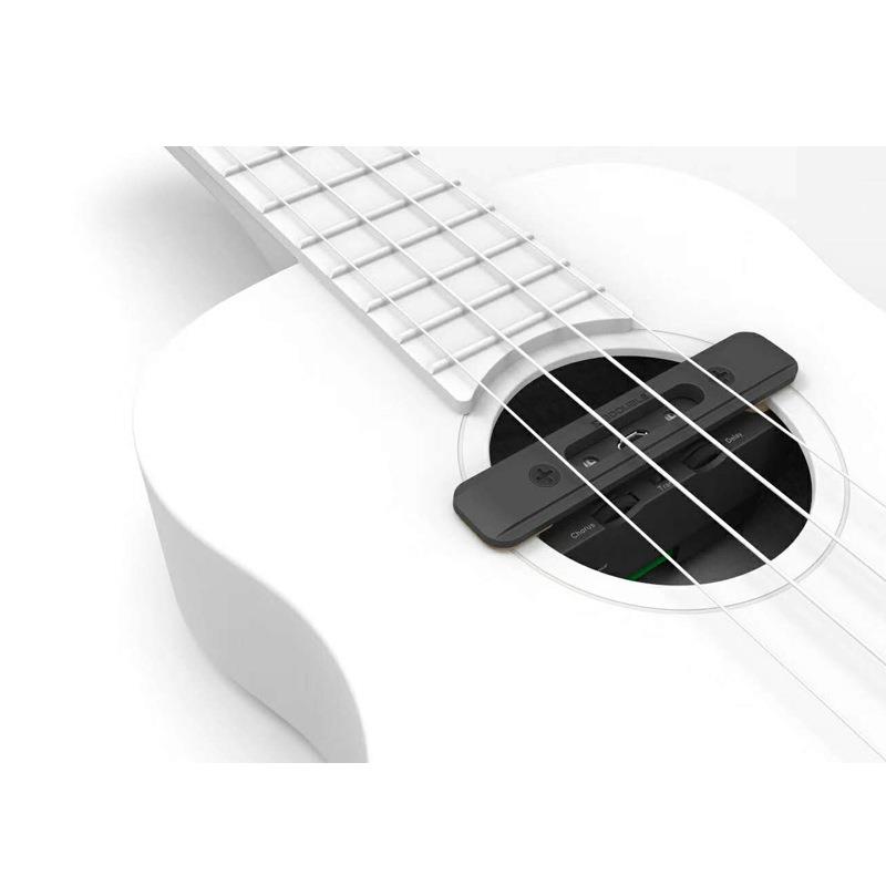DOUBLE U0尤克里里加振拾音开孔打板同频共振加震UKULELE拾音器