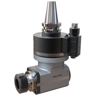 高精度角度头侧铣头AG90 ER3z2加工中心直角头90度直角侧铣头1