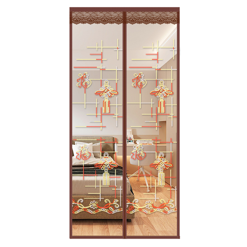 防蚊门帘魔术贴夏季磁性纱门窗家用隔断帘自吸蚊P帐免打孔2023新